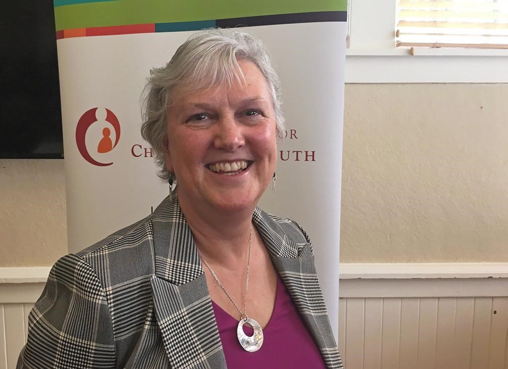 Jennifer Charlesworth, B.C.'s representative for children and youth is seen in Victoria on Monday, Dec. 10, 2018.