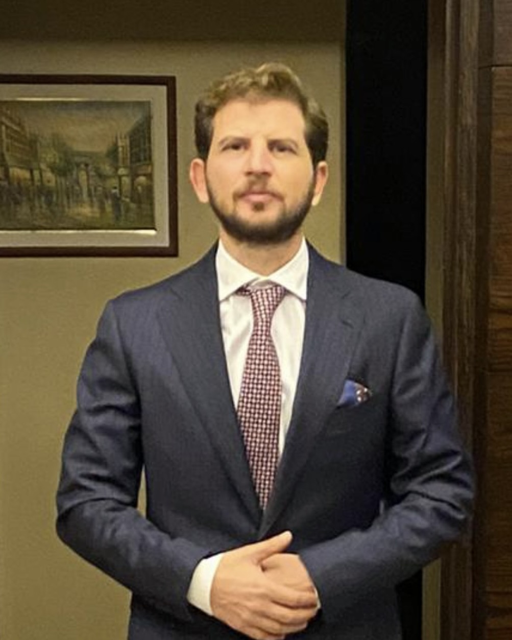 Chadi Houranieh grew up in Mississauga, Ont., and now runs his family business in Damascus.
