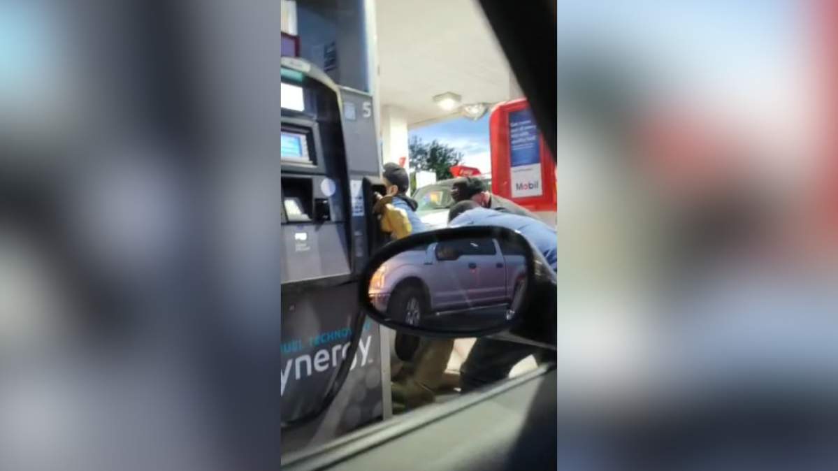 Still images from a cellphone video capturing an alleged police assault in Hamilton, Ont. ,May 26, 2022.