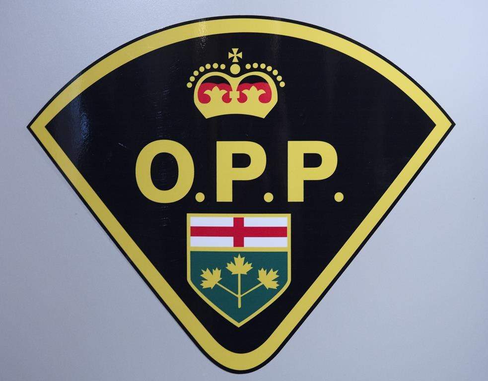 An image of the Ontario Provincial Police crest.