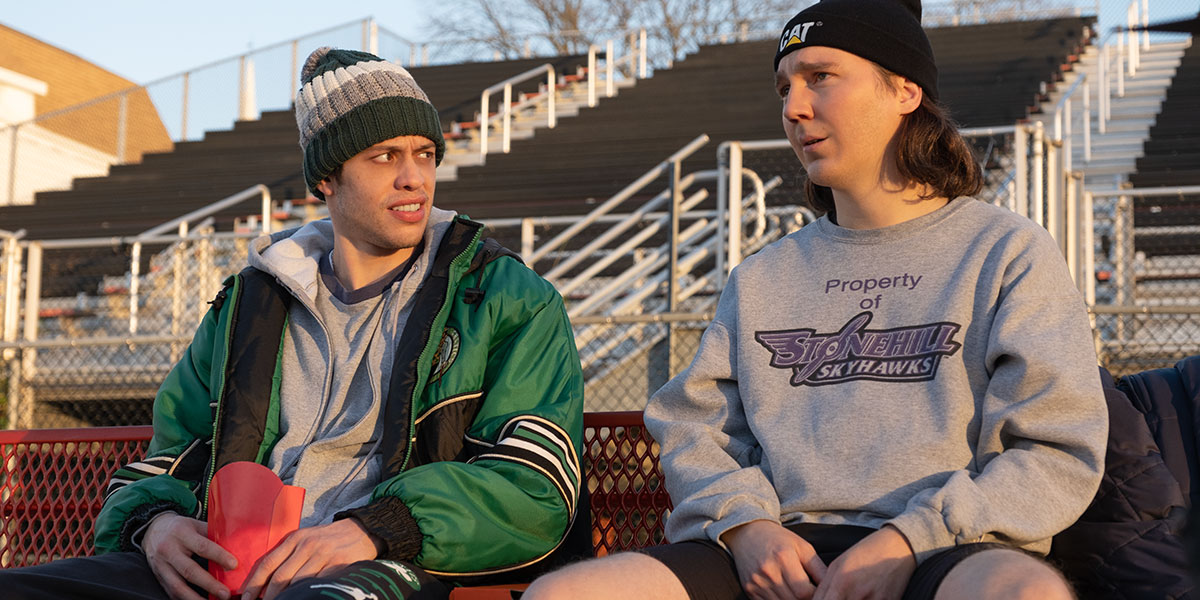Paul Dano and Pete Davidson.