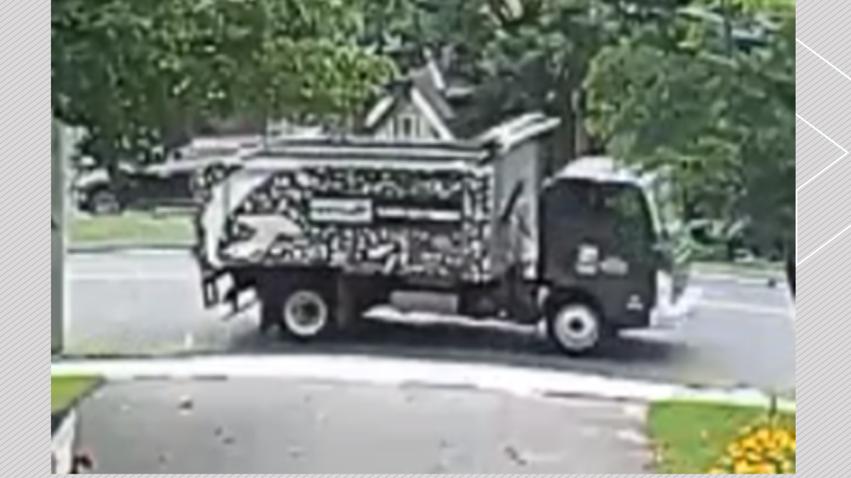 Police in Peterborough say they have located this vehicle which reportedly left the scene of a crash on Water Street on Aug. 15, 2023.