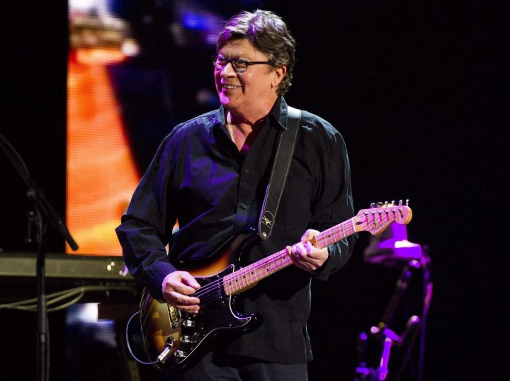 Robbie Robertson performs at Eric Clapton’s Crossroads Guitar Festival 2013 at Madison Square Garden in New York on April 13, 2013. Tapping into the recesses of his memory is almost second nature for Robbie Robertson. Given his touring with Bob Dylan during his folk-electric years and playing guitar in the seminal 1970s rock group the Band, he gets a lot of questions about the past.