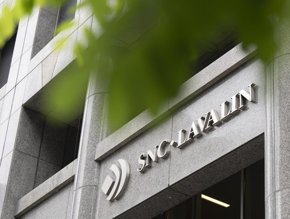 SNC-Lavalin Group Inc. headquarters is seen in Montreal on Thursday, Aug.3, 2023. SNC-Lavalin says it is changing its name to AtkinsRéalis in a rebranding move after a tumultuous decade for the engineering giant. 