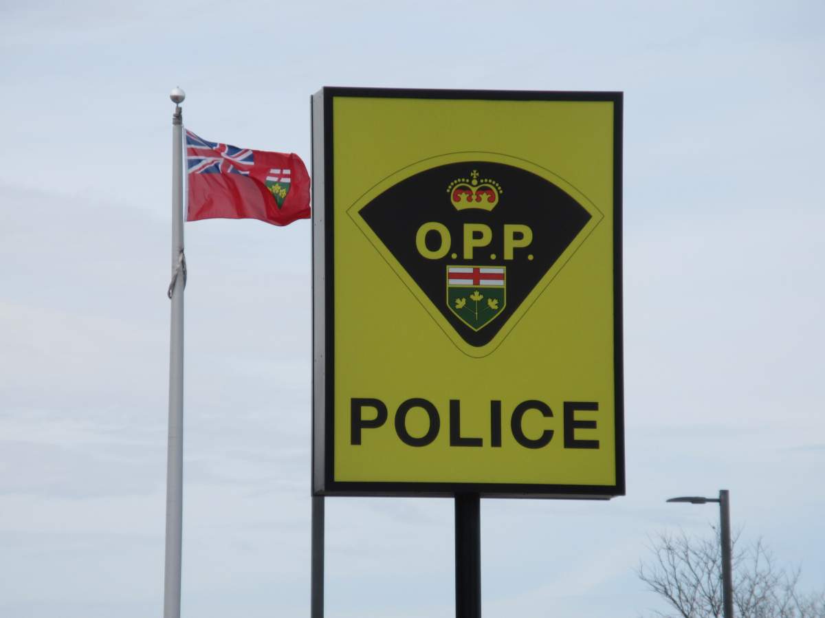 OPP say they've charged four men, two from Manitoba, on weapons-related charges.