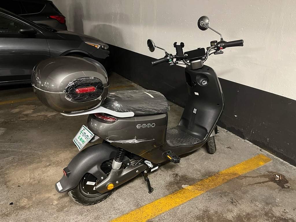 Amani’s E-Bike.