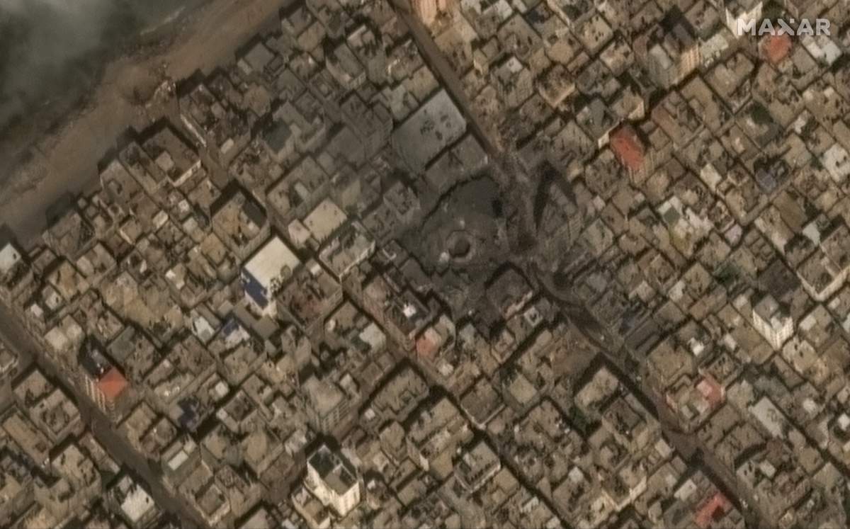 Israeli airstrike mosque Gaza