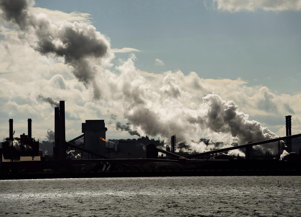 Hamilton's industrial sector.