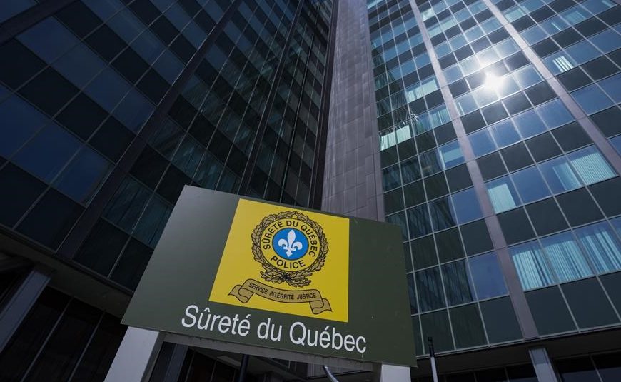FILE - The Quebec provincial police headquarters is seen in Montreal, Monday, May 29, 2023.