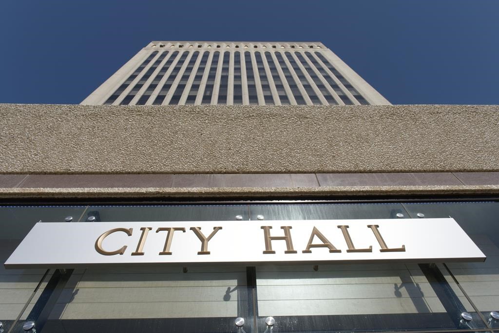 City hall in Regina on April 5, 2023.