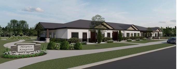 More than $400,000 has been donated to Hospice Kingston.