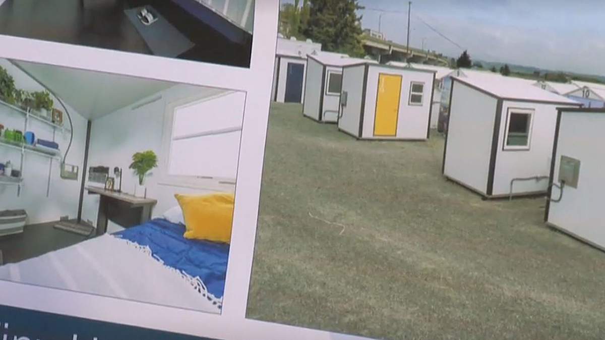 An example of what the tiny homes in Kelowna could look like.