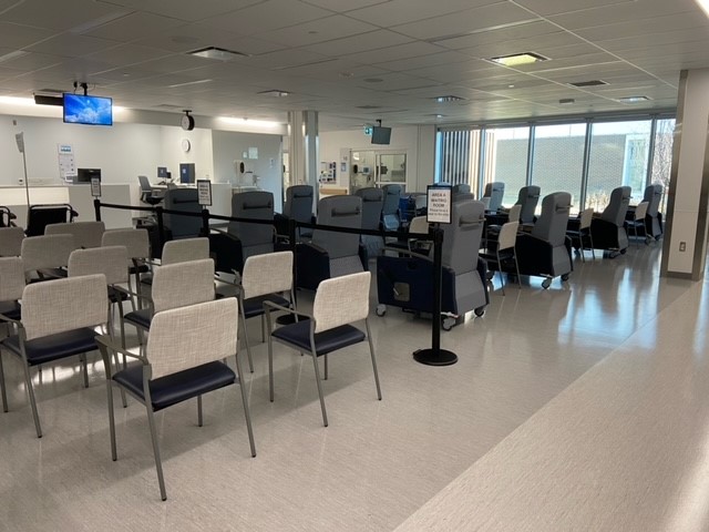 The Misercordia Community Hospital in Edmonton's new ER, Nov. 20, 2023.