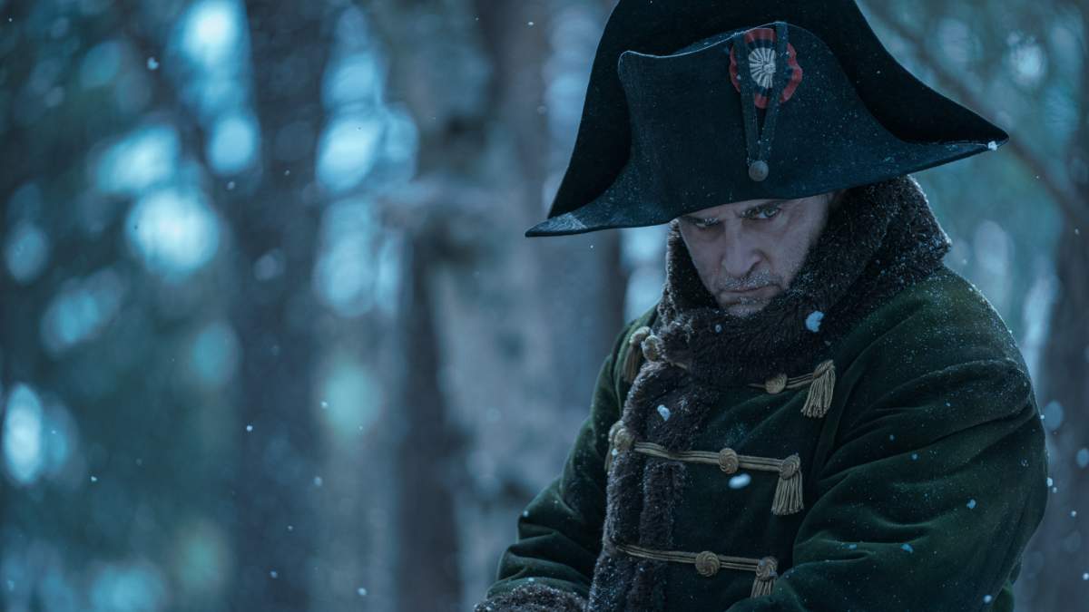 Joaquin Phoenix stars as Napoleon Bonaparte