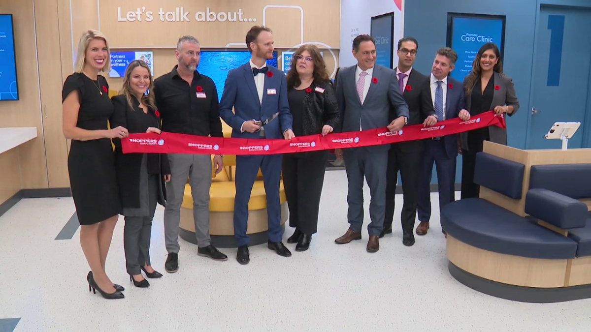 An Edmonton pharmacy has expanded it's model to include a larger health treatment space.