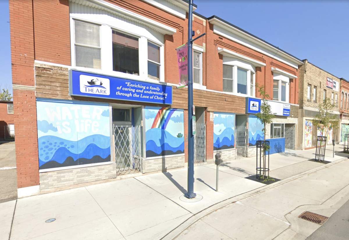 Ark Aid Street Mission located at 594 Dundas St. in London, Ont.