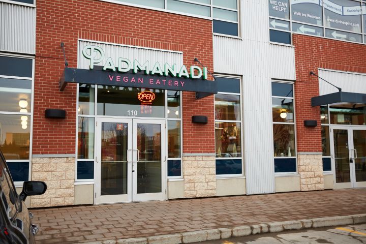 A photo of Padmanadi restaurant in Calgary which opened its doors in September 2023.