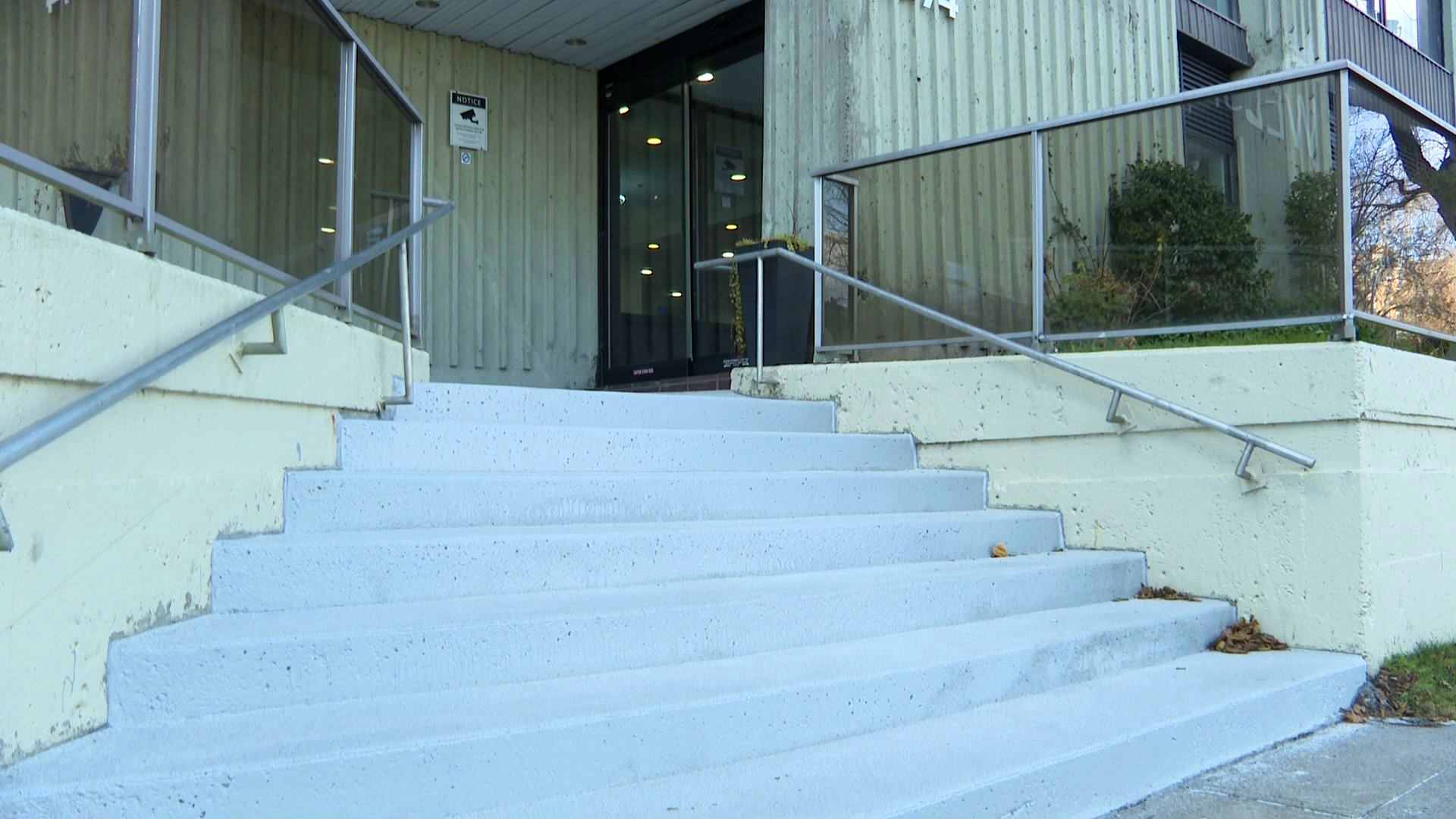 Hubbard says it’s difficult to get in and out of her building because her front entrance doesn’t have a ramp. There is a side door but getting through it is still a hassle. She hasn’t left her apartment since March.