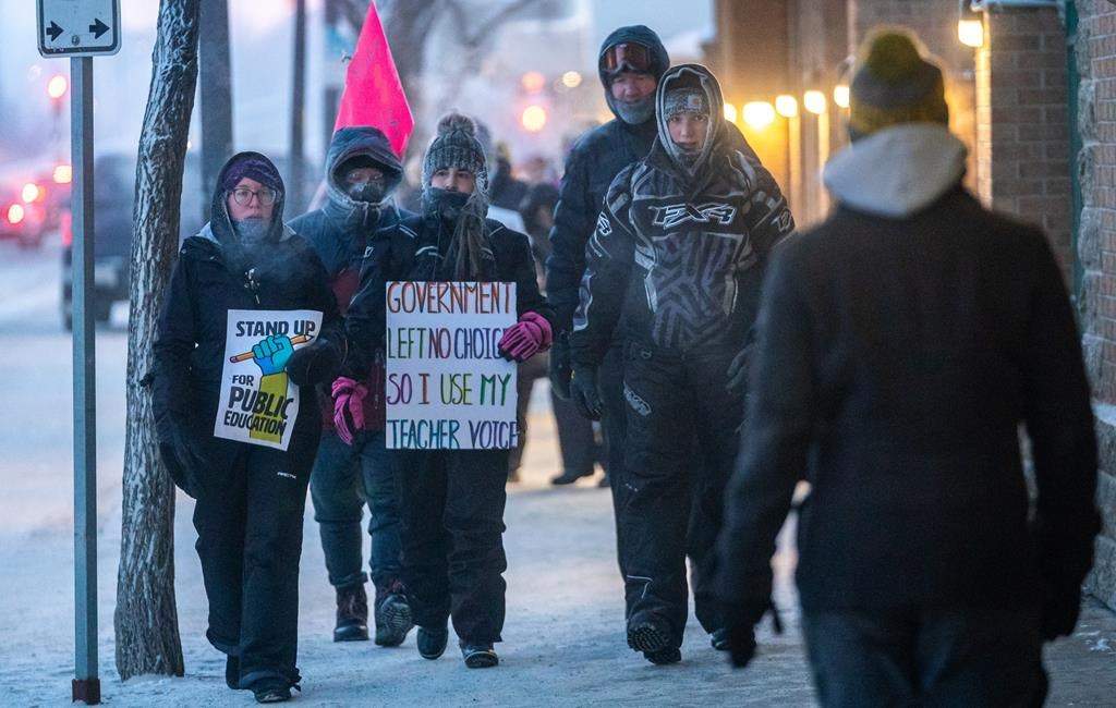 Additional job action has been announced by the Saskatchewan Teachers' Federation this week. THE CANADIAN PRESS/Heywood Yu.