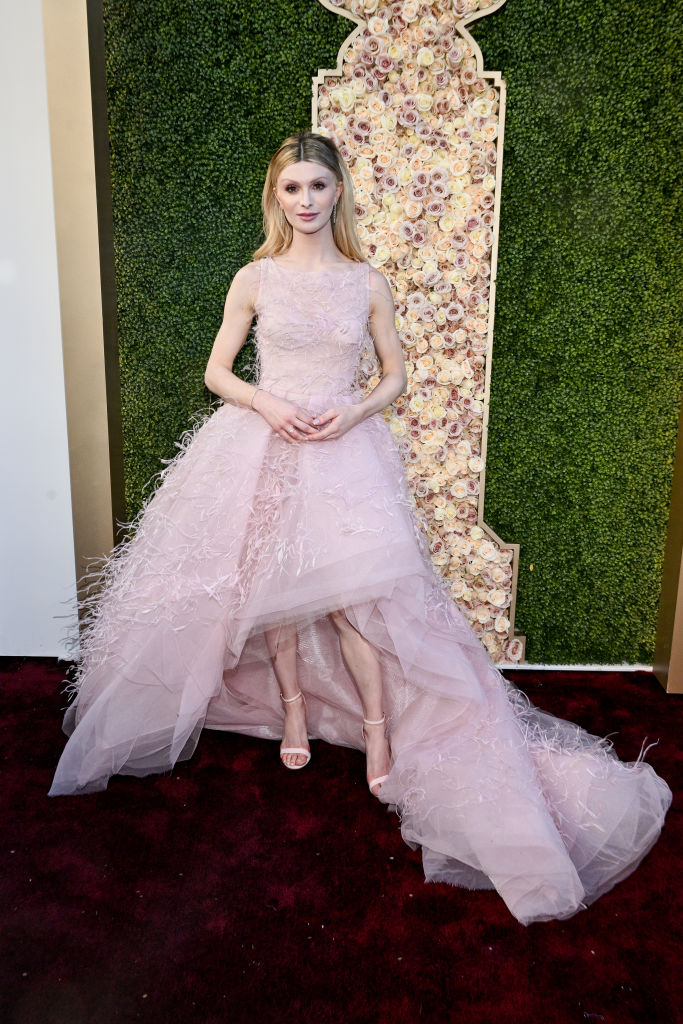 Dylan Mulvaney at the 81st Golden Globe Awards held at the Beverly Hilton Hotel on January 7, 2024 in Beverly Hills, California.
