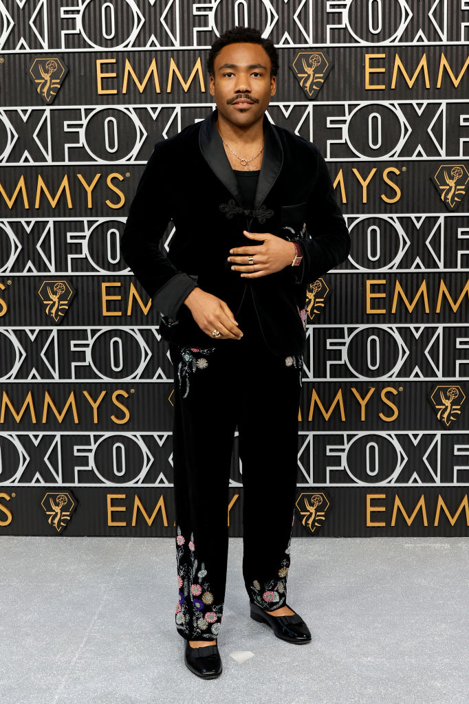 Donald Glover attends the 75th Primetime Emmy Awards at Peacock Theater on January 15, 2024 in Los Angeles, California.