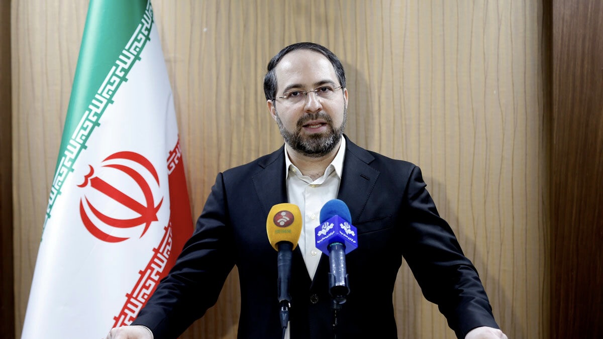 Seyed Salman Samani, when he was spokesperson for Iran's ministry of interior.