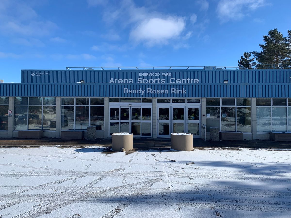 Randy Rosen Rink in Strathcona County on Feb. 14, 2024.