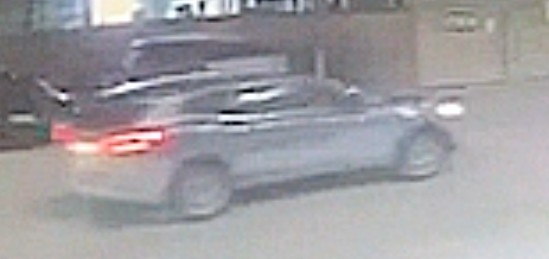 A photo of the suspect’s vehicle.