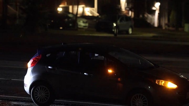Police say the victim was found in a vehicle that was “driving erratically” in Whitby.