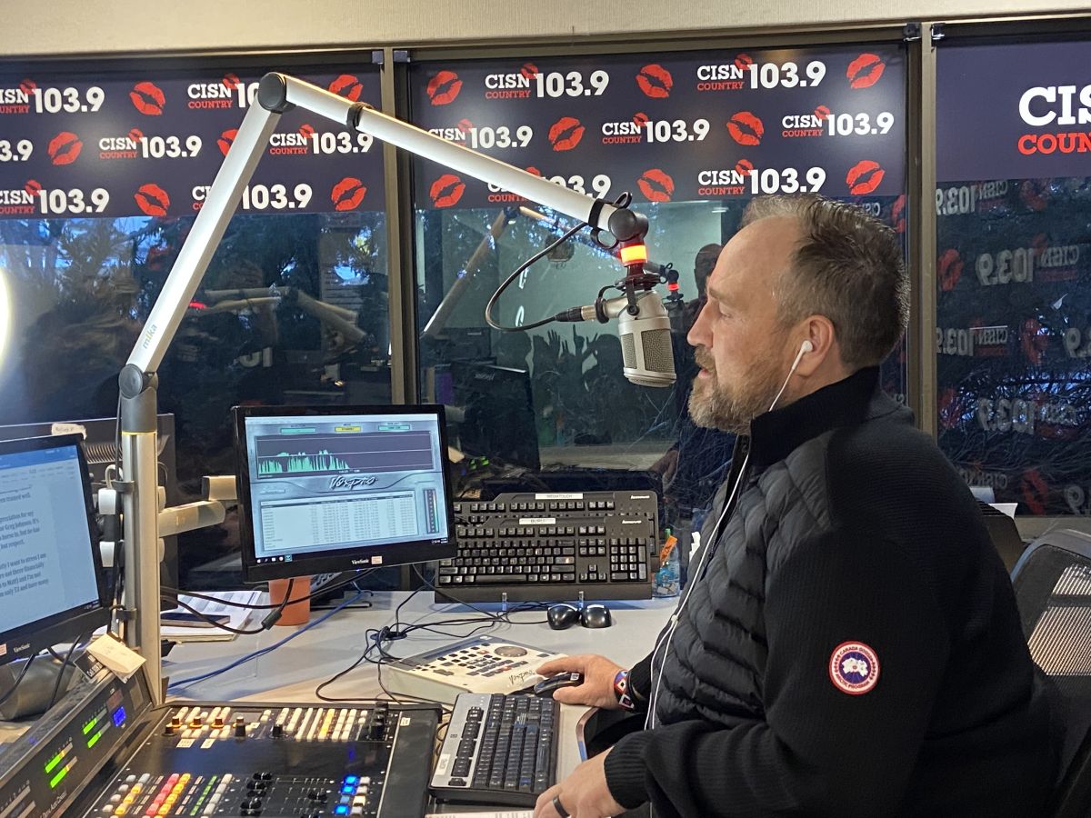 CISN Country 103.9 radio personality Chris Scheetz announces his plans to hang up his microphone on March 27, 2024.