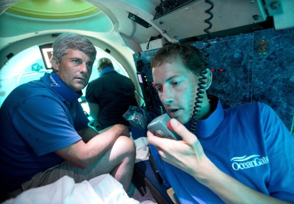 Stockton Rush and submersible pilot Randy Holt.