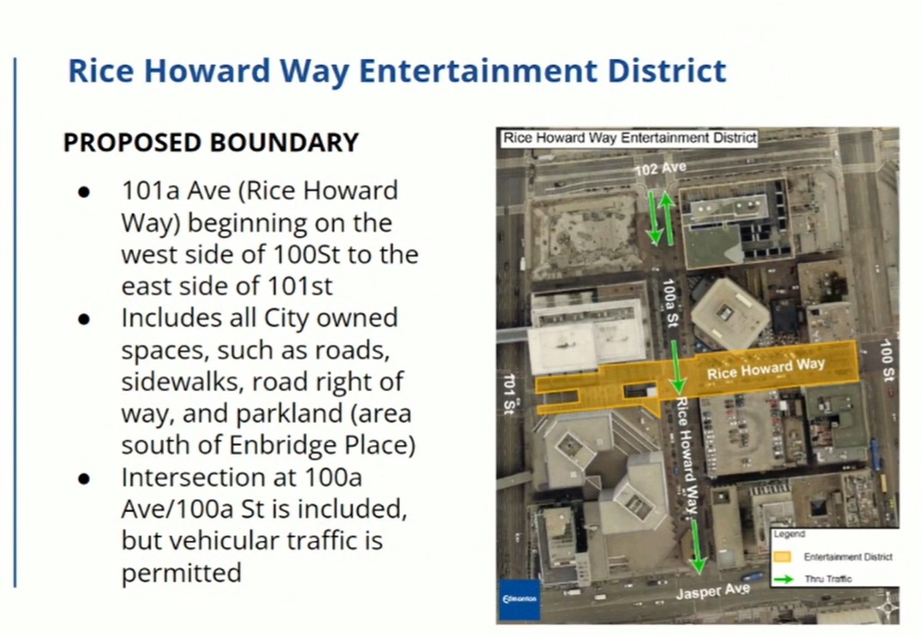 Entertainment District Rice Howard Way