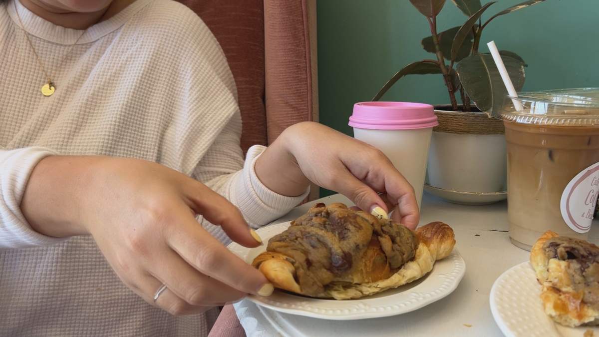 A crookie at Cafe CoCo & Bean in Beaconsfield.