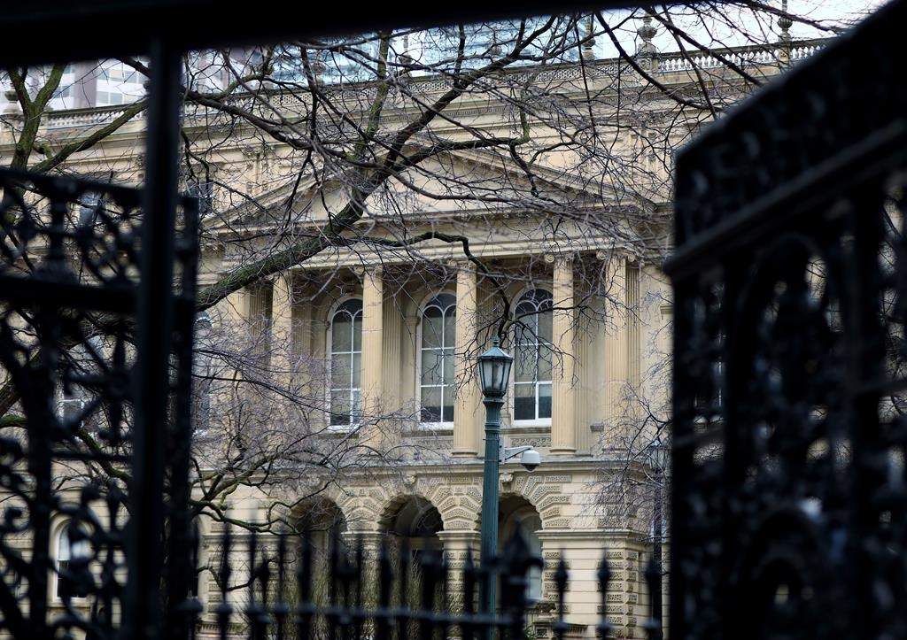 Ontario has appealed a judge's decision to strike down as unconstitutional parts of a controversial Ontario agriculture law that made it illegal to get a job on a farm under false pretences to expose conditions inside. The Ontario Court of Appeal is seen in Toronto on Monday, April 8, 2019. 