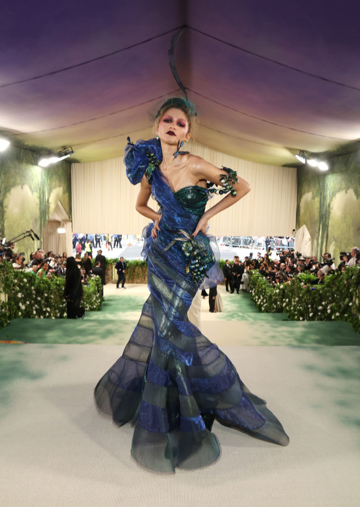 Zendaya attends The 2024 Met Gala Celebrating "Sleeping Beauties: Reawakening Fashion" at The Metropolitan Museum of Art on May 06, 2024 in New York City.