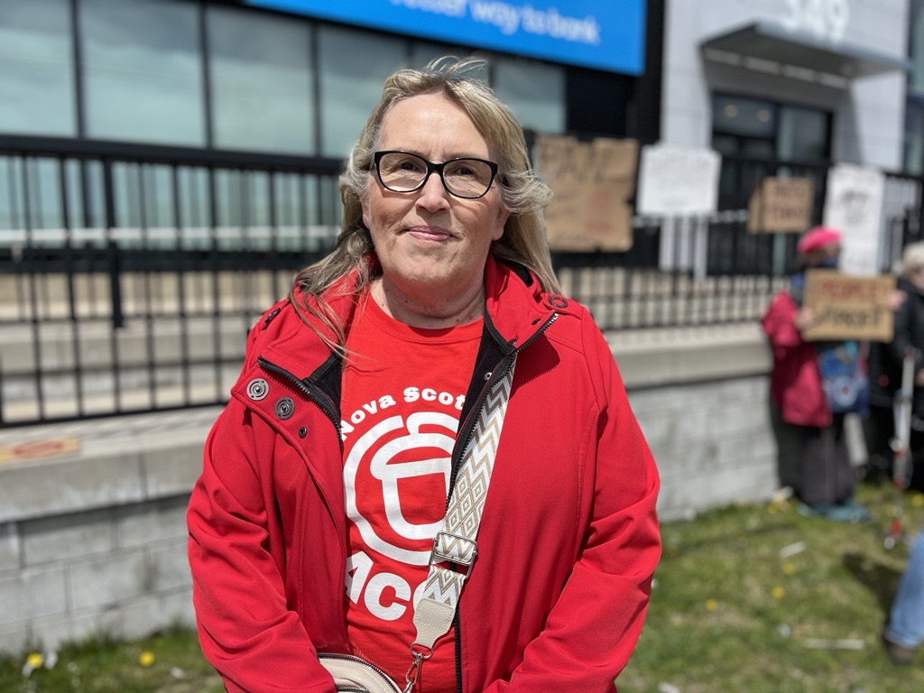 Heather Clark, ACORN Halifax Mainland Chapter Chair.