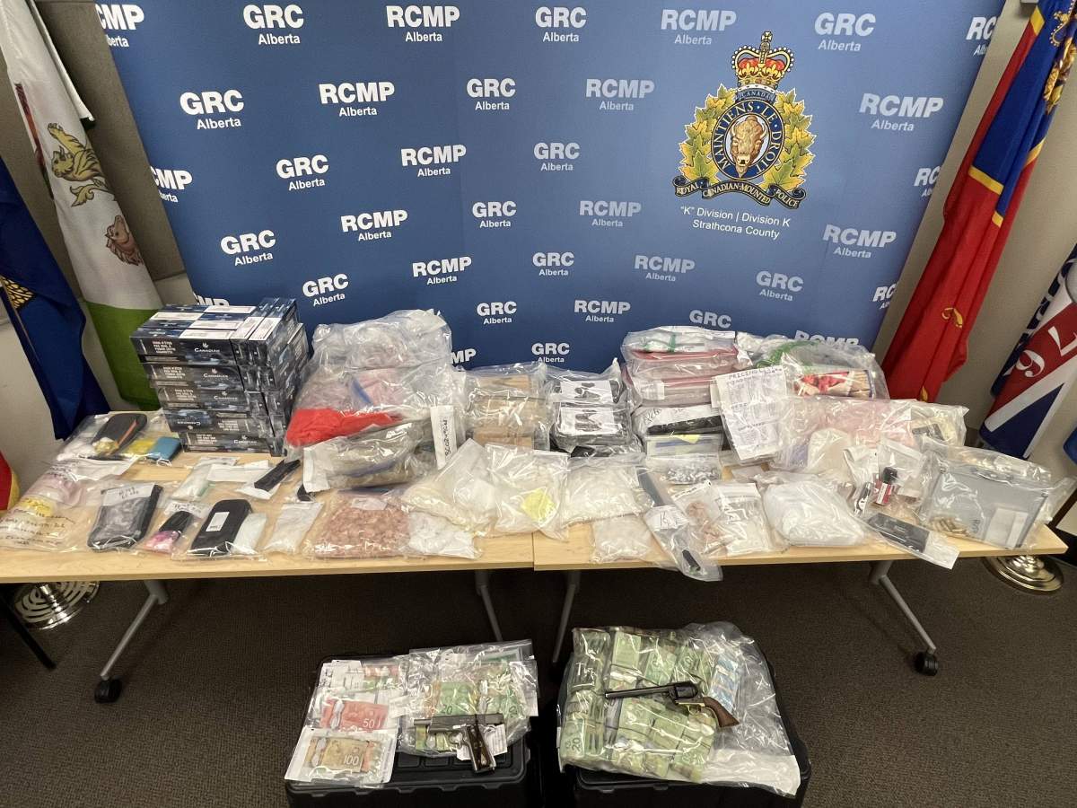 More than $1 million worth of drugs was seized by the Strathcona County RCMP in what officers call the single largest seizure in the detachment's history.