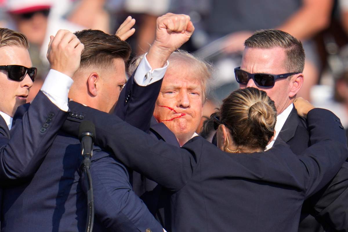 Donald Trump shot