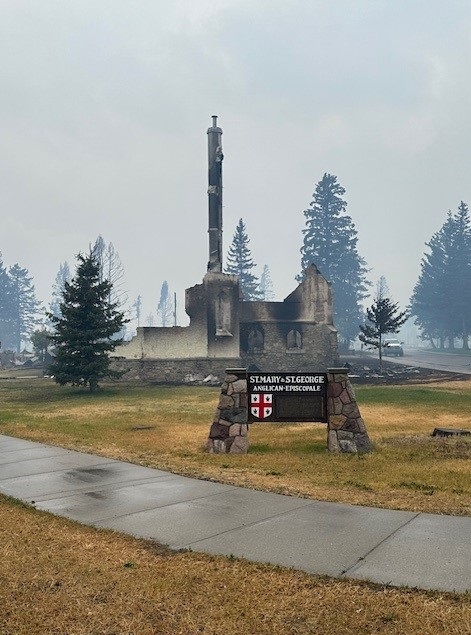 Picture taken by Woodlands County officials in Jasper, posted to social media Thursday, July 25, 2024. The county said it answered a call the support Jasper through “this unthinkable time.”