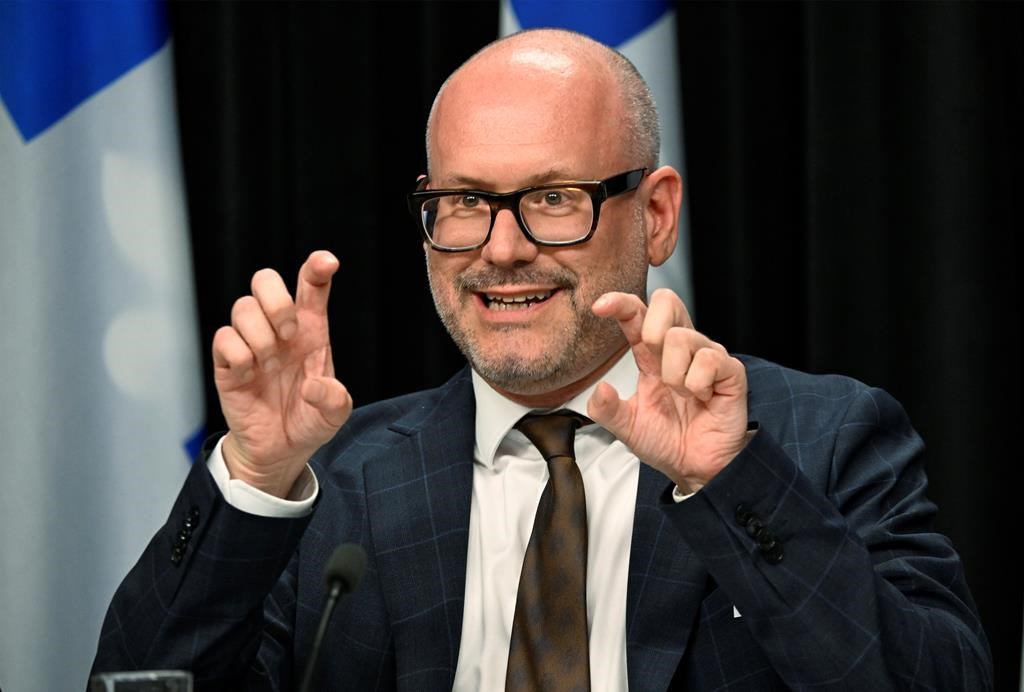 Quebecc ombudsman Marc-Andre Dowd responds to reporters' questions after he tabled his annual report Sept. 19, at he legislature in Quebec City. THE CANADIAN PRESS/Jacques Boissinot.