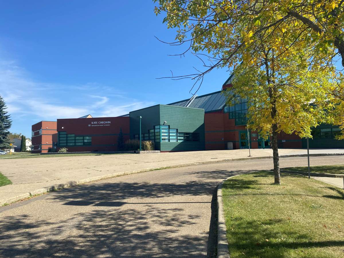 Kate Chegwin School in south Edmonton on Friday, Sept. 6, 2024.