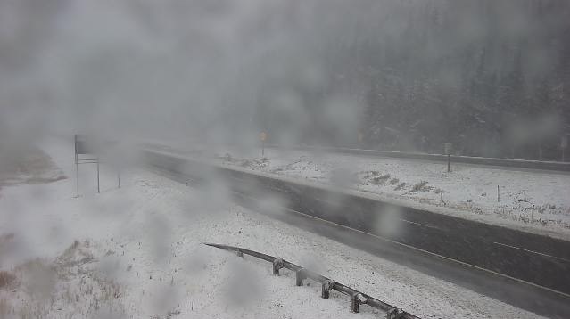 Albertans are being advised to be prepared for winter driving conditions as snow starts to accumulate in some areas such as Dead Mans Flats near Banff.