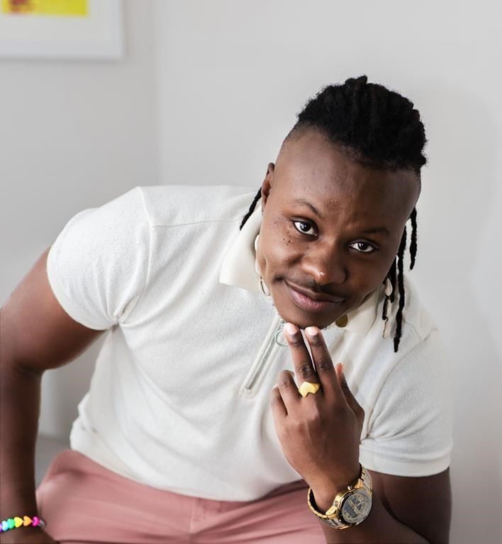 Adebayo Chris Katiiti is seen in an undated handout photo. Katiiti helped organize a Transgender Remembrance Day event in Edmonton for Wednesday night.