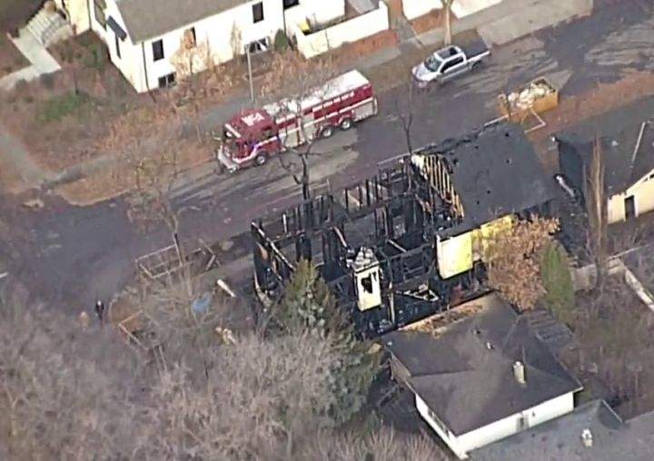 Edmonton firefighters were called to a blaze in the area of 92nd Avenue and 81st Street at 12:14 a.m. on Nov. 7, 2024.