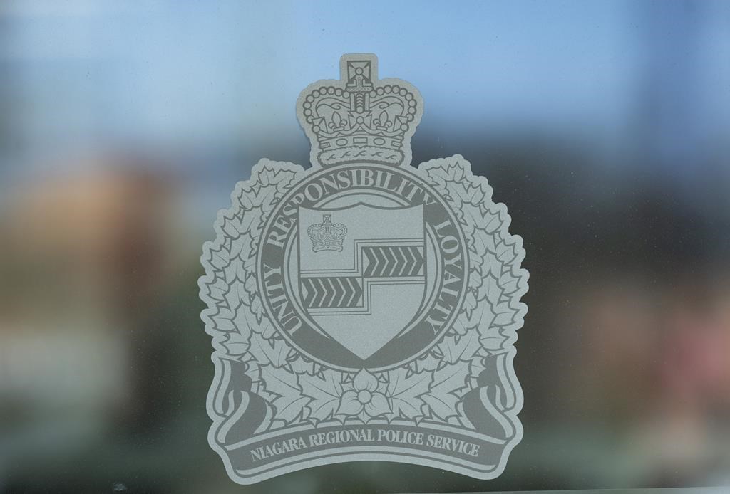 The Niagara Regional Police Service detachment in 1 District located in St. Catharines, Ont., Friday, March 15, 2024. THE CANADIAN PRESS/Aaron Lynett.