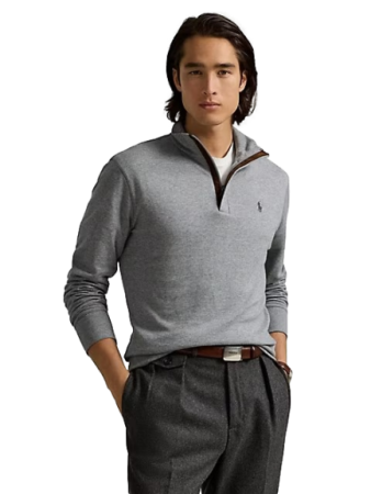 Polo Ralph Lauren Jersey Quarter Zip Pullover