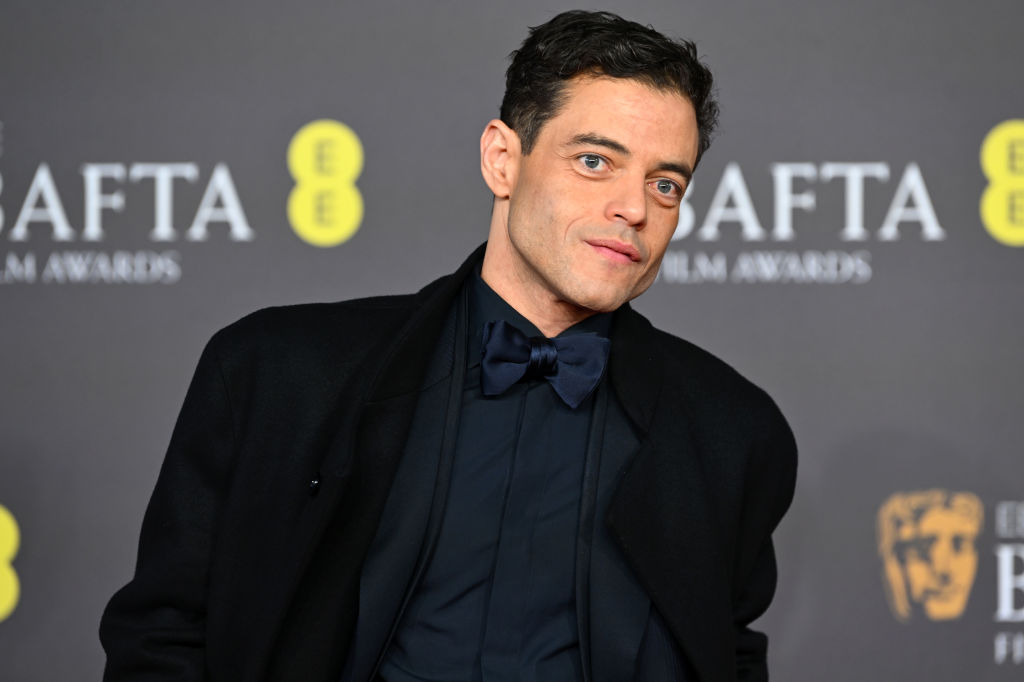 Rami Malek attends the EE BAFTA Film Awards 2024 at The Royal Festival Hall on February 18, 2024 in London, England.