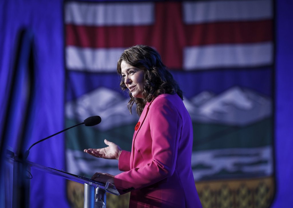 A file photo of Alberta Premier Danielle Smith.