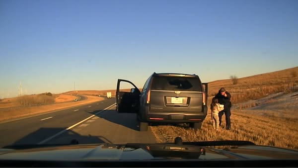 A kidnapped six-year-old girl who had been missing for a month is rescued by a Kansas Highway Patrol officer.