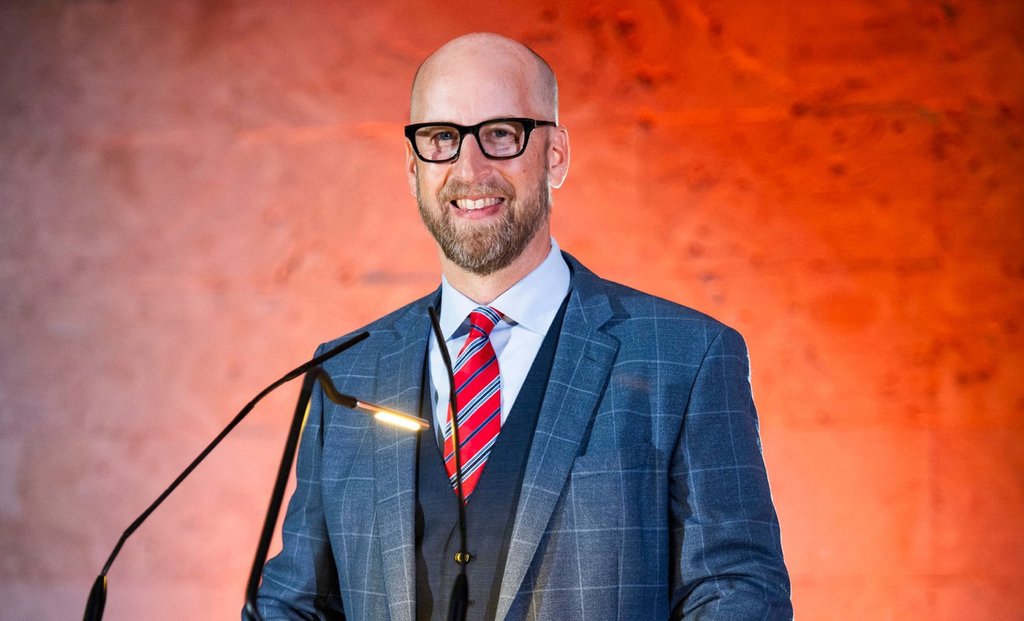 Stewart Johnston is shown in this recent handout photo. The CFL has hired Johnston as its new commissioner. The league made the move official Wednesday morning, introducing Johnston as its 15th commissioner.